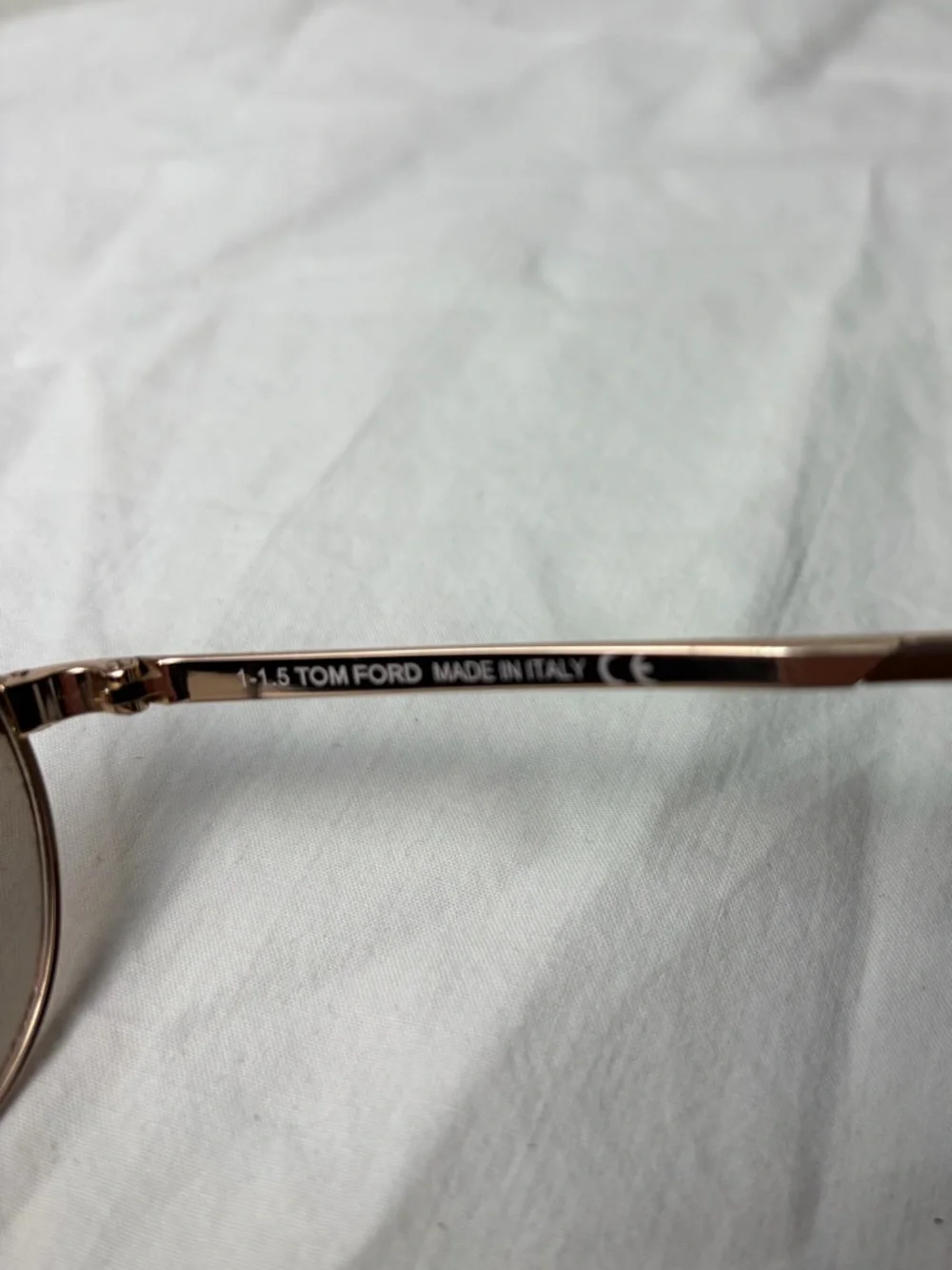 Tom Ford Charles TF35 772 Rose Gold Aviator Brown Gradient Italy